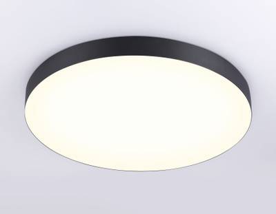 Светильник светодиодный потолочный FV5537 BK черный LED 90W 3000K D600*58 (Без ПДУ)