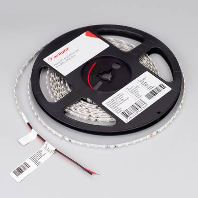 Лента RT-A120-5mm 24V Green (9.6 W/m, IP20, 2835, 5m) (Arlight, узкая)
