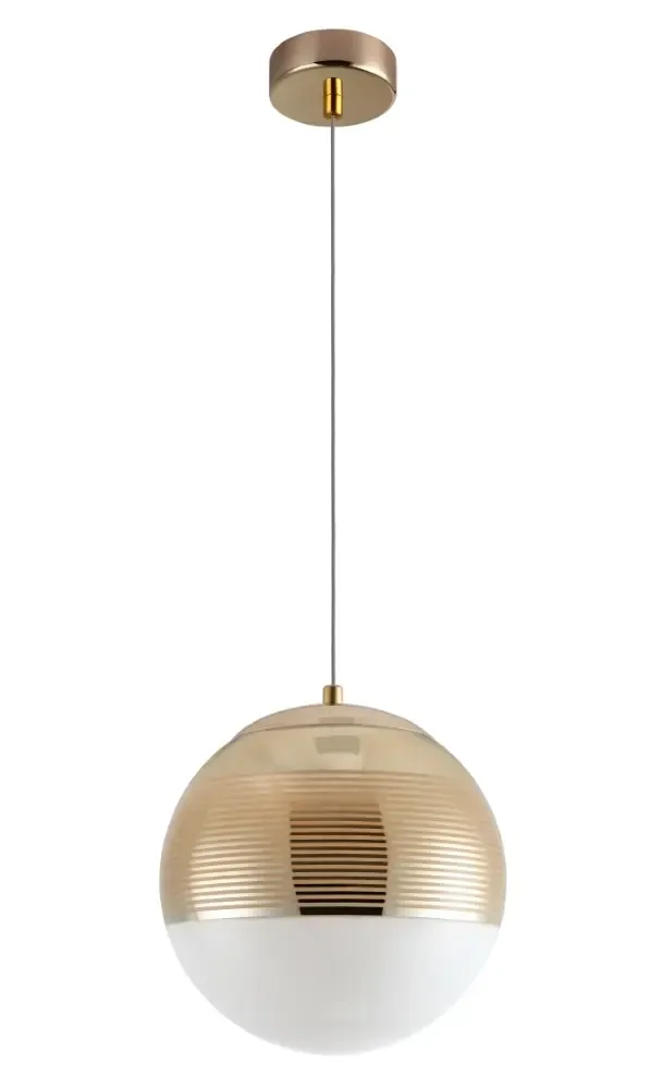 Светильник подвесной Crystal Lux OPTIMA SP1 GOLD D200 2691/201
