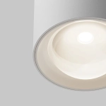 Потолочный светильник Линза / Lens 15 Вт 4000 К 70° IP44, C217CL-15W4K-W. TM Maytoni