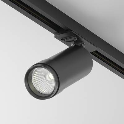 Трековый светильник Focus Led Zoom Unity 3000K 12Вт 15°-50°, TR021-1-12B3K-Z-B. TM Maytoni