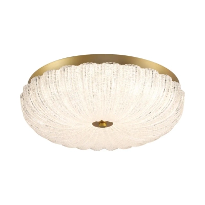 7719/48L PIKO LED SN 567 Светильник металл/стекло/прозрачный/золотой LED 48Вт 3000-6500K D400 IP20 пульт ДУ TESORO