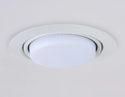 Светильник встраиваемый G10122 WH белый GX53 max 12W D120*48