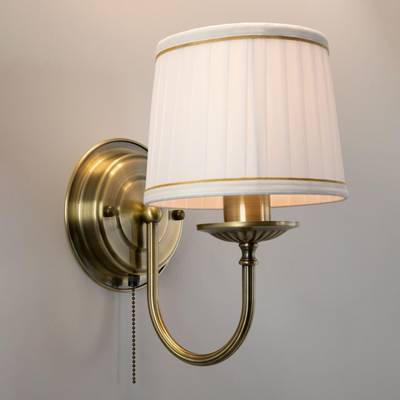 Citilux Гера CL433313 Бра с абажуром и выключателем Бронза