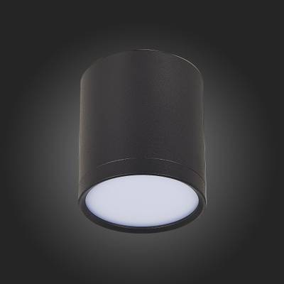 ST113.432.05 Светильник потолочный Черный LED 1*5W 3000K 390Lm Ra&gt;80 120° IP20 D68xH75 170-240V
