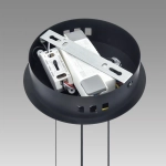 8103/38L LEDIO LN26 260 черный, металл Люстра подвесная LED 38W 3000/4000/6000К 220V FELISITI