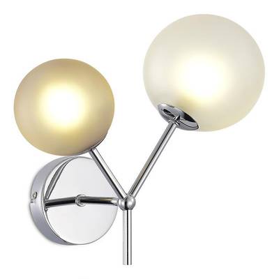 SLE1107-101-02 Светильник настенный Хром/Белый, Серый G9 2*5W 4000K