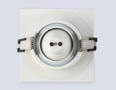 Светильник встраиваемый TN1143 WH белый IP44 GU5.3 95*95*38