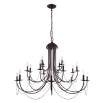 Подвесная люстра Plini 2590-20P, 20*E14*40W. ТМ F-Promo