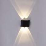 86832-9.2-004KT LED4*1W BK светильник настенный