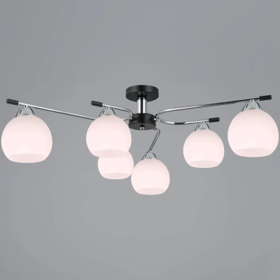 IL0638-6CSQ-24 CR BK LIBRA светильник потолочный ILLUMICO, E27х6