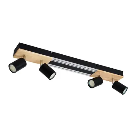 Потолочный светильник Olika 4437-4C, 4*GU10*50W+ LED*12W, 1200LM, 4000K. ТМ F-Promo