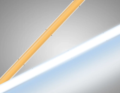 Светодиодная лента GS4603 COB 384Led/ 7W m/ 24V IP20 6500K/ 5m*3mm*2mm кратность резки 41.66mm (2 конт.)