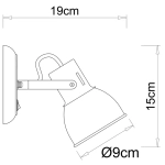 Спот Arte Lamp JOVI A1677AP-1GO, 1хE14