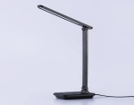 Светодиодная настольная лампа с диммером DE503 BK черный LED 3000-6400K 9W