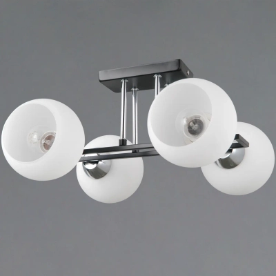 IL0791-4CSQ-25 BK CR TRENTO светильник потолочный ILLUMICO, E27х4