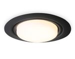 Светильник встраиваемый G10123 BK черный GX53 max 12W D120*48