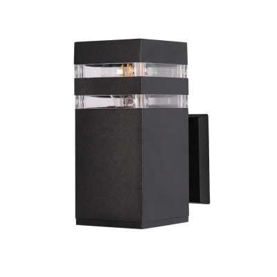 Уличный настенный светильник Arte lamp HEATHER A4413AL-1BK, 1хE27
