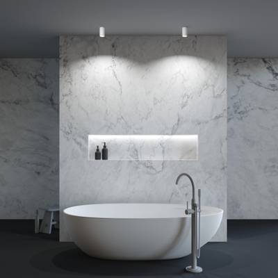 Потолочный светильник Zoom GU10х1, IP65, C029CL-01-S-W. TM Maytoni