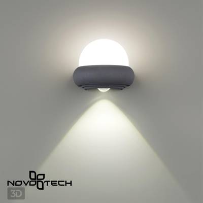 358566 STREET NT21 379 темно-серый Ландшафтный настенный светильник IP54 LED 4000K 7W 85-265V CALLE