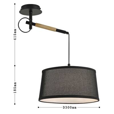 Настенно-потолочный Eureka 3006-1P, 1*E27*60W. ТМ F-Promo