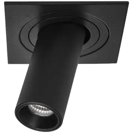 i517272 Светильник INTERO TUBO LED 10W 500LM 60G ЧЕРНЫЙ 3000K (217517+217272)