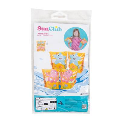 Нарукавники для плавания надувные детские 23*15 см 37464 Sunclub