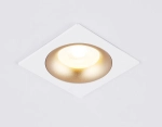 Светильник встраиваемый TN102728 WH/GD белый/золото GU5.3 92*92*23