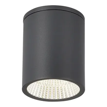 SL9514.712.01 Светильник уличный потолочный ST-Luce серый/белый LED 1*12W 3000K/4000K/6500K