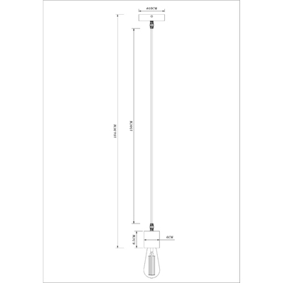 Подвесной светильник Arte Lamp MARK A7048SP-1BK, 1хE27