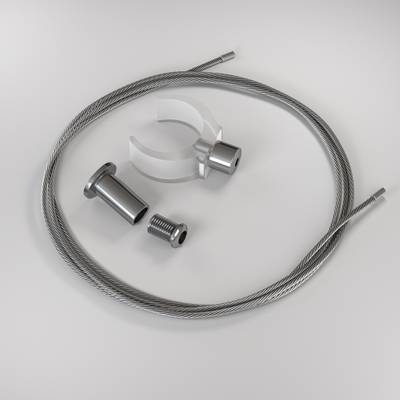 Подвес тросовый для трекового светильника Tau Exility, 1шт, TRA101SW-2B. TM Maytoni