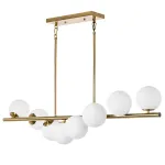 815183 Люстра CROCO 8х40W E14 ЛАТУНЬ Lightstar