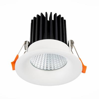 ST703.538.10 Св-к встр. Белый LED 1*10W 3000K 900Lm Ra&gt;90 38° IP20 D85xH75 170-240V
