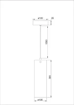 Подвесной светильник Arte Lamp LANTERNA A3606SP-8BK, 1хLED
