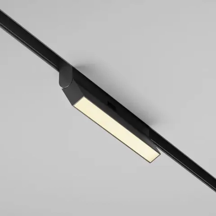 Трековый светильник Базис / Basis Exility 2700K 12Вт 120°, TR036-2-12W2.7K-B. TM Maytoni