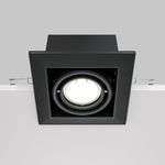Встраиваемый светильник Metal Modern GU10х1, DL008-2-01-B. TM Maytoni
