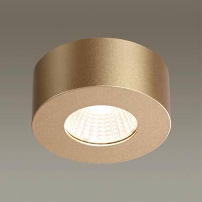 4284/7CL HIGHTECH ODL22 401 золотистый/металл Потолочный светильник IP20 LED 7W 781Лм 3000K BENE