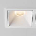 Встраиваемый светильник Alfa LED 3000K 10Вт 50°, DL043-02-10W3K-SQ-W-1. TM Maytoni