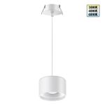 358964 SPOT NT22 446 белый Светильник встраиваемый с переключ. цв. температуры, провод 2м IP20 LED 3000К\4000К\6000К 12W вниз + 3W вверх 110-265V GIRO