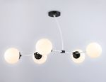 Подвесной светильник TR2546/5 WH/BK белый/черный E27/5 max 60W 950*600*450