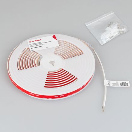 Светодиодная лента герметичная COB-PS-X480-12mm 24V Warm3000 (15 W/m, IP67, CSP, 5m) (Arlight, -)