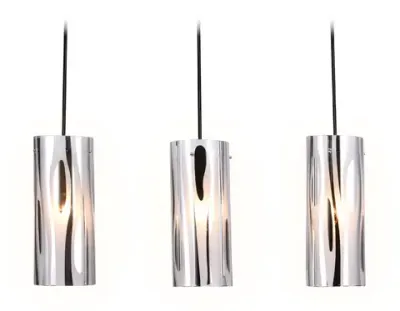 Подвесной светильник со сменной лампой TR3590/3 CH/SM хром/дымчатый E27/3 max 40W 530*100*900