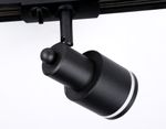 Светильник однофазный трековый GL5206 BK черный GU10 max 12W