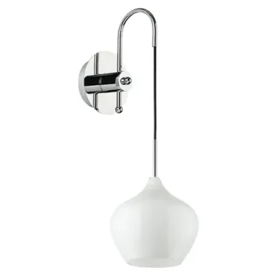 803540 Бра PENTOLA 1х40W E14 ХРОМ/БЕЛЫЙ Lightstar