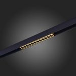 ST806.246.12 Магнитный трековый светильник Золотистый LED 1*12W 4000K 550Lm Ra&gt;90 36° IP20 L220xW22xH44 48VV