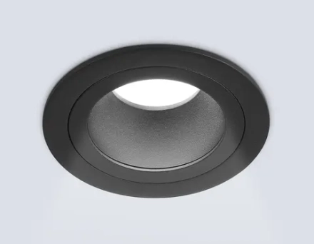 Светильник встраиваемый TN102824 BK/BK черный/черный GU5.3 D92*50