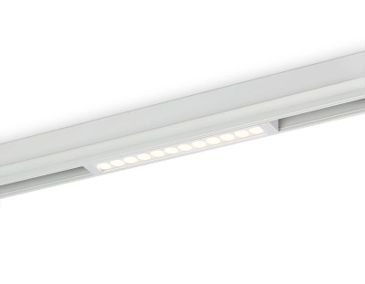 Светильник светодиодный трековый для шинопровода Magnetic GL1715 WH белый IP20 12W 4200K 220V 24° 232*25*42 (Без ПДУ)