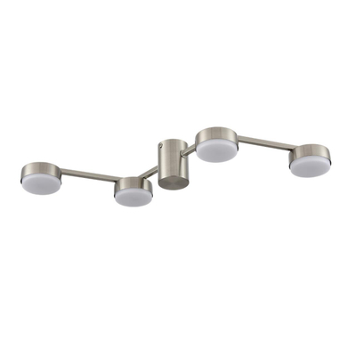 8116/4C COMFI LN26 250 никель, металл Люстра потолочная LED GX53 4*7W 220V SANATA
