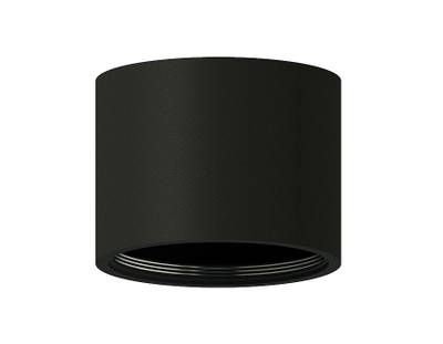 Корпус светильника накладной для насадок D70mm C7511 SBK черный песок D80*H60mm MR16 GU5.3