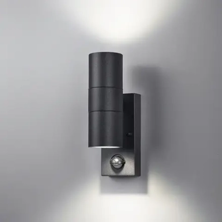 Фасадный светильник Arte Lamp MISTERO A3322AL-2BK, 2хGU10